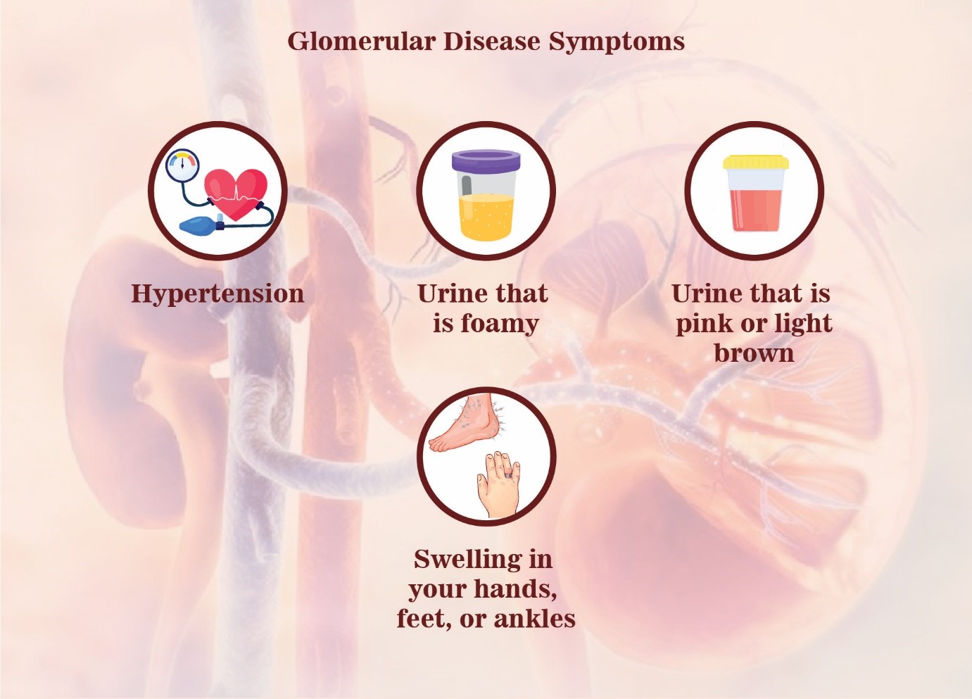 symptoms of glomercular disease